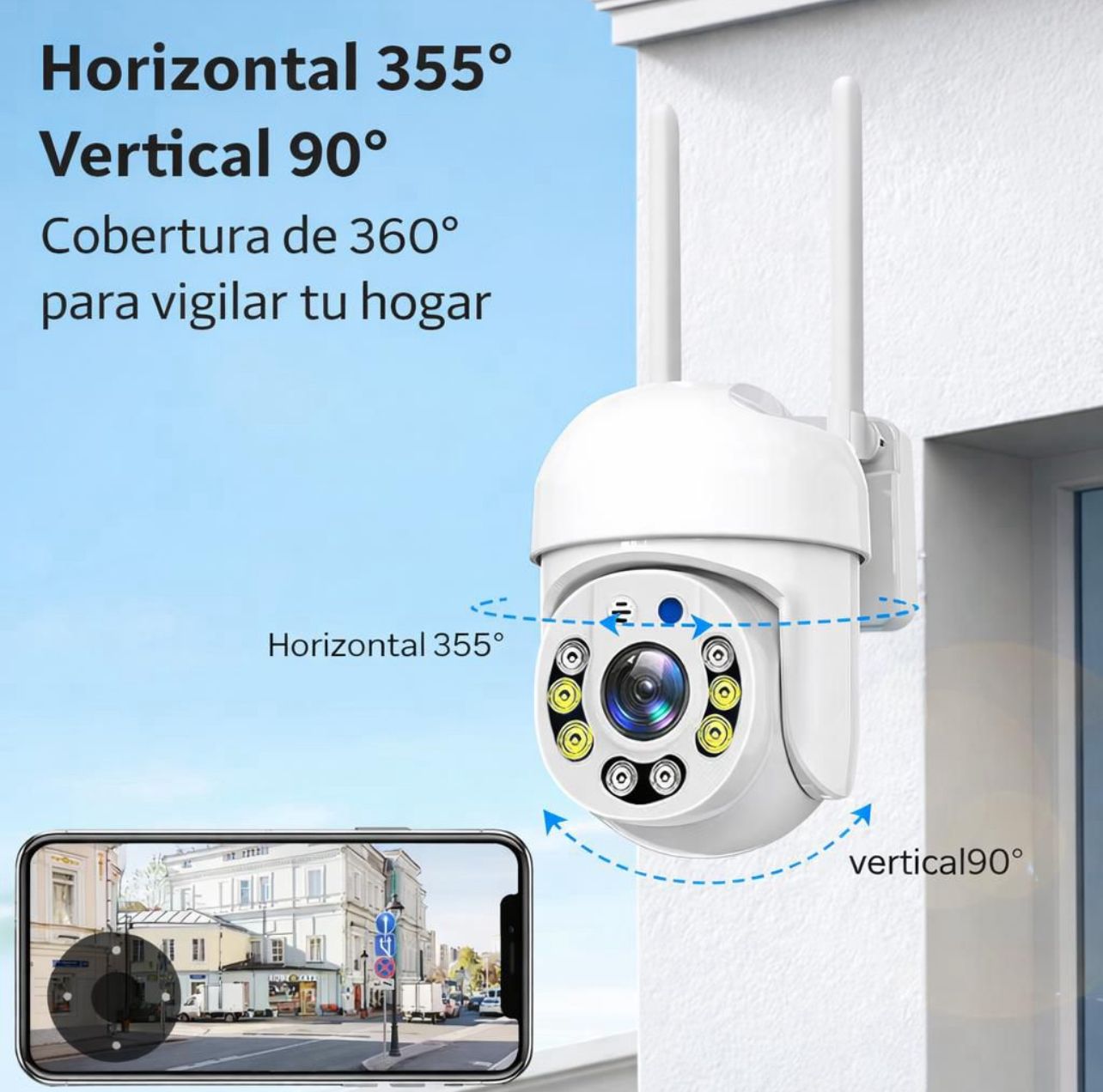 Camara De Seguridad Ptz Para Exteriores